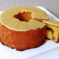 A Sour Cream Coffee Cake (or the cake with two tops)
